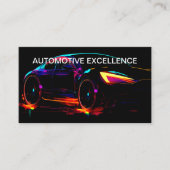 Cooles Design von Geschäftskarten für Automobile Visitenkarte (Vorderseite)