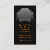 Cooles Design von Geschäftskarten für Automobile Visitenkarte (Vorderseite)