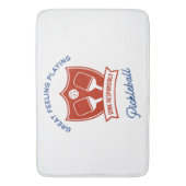 Cooles Design von Pickleball Badematte (Vorderseite Vertikal)