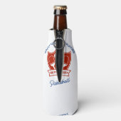 Cooles Design von Pickleball Flaschenkühler (Flasche Rückseite)