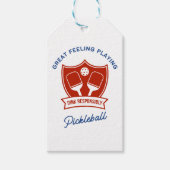 Cooles Design von Pickleball Geschenkanhänger (Vorderseite)