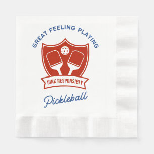 Cooles Design von Pickleball Serviette
