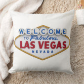 cooles Designerkissen willkommen in Las Vegas Kissen (Decke)