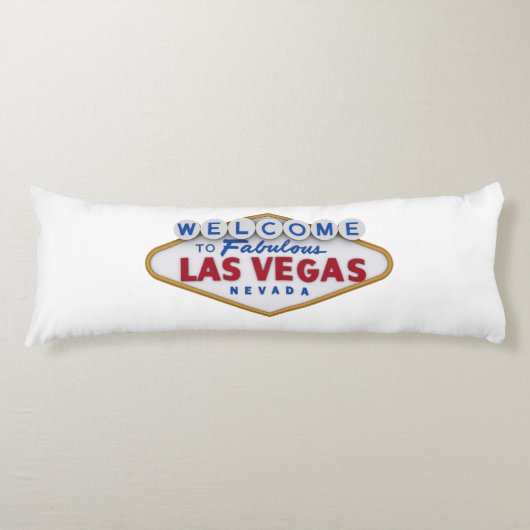 cooles Designerkissen willkommen in Las Vegas Seitenschläferkissen (Vorderseite)