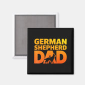 Cooles Deutsches Schäferhund-Design für Männer Jun Magnet (Vorderseite/Rückseite)