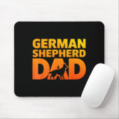 Cooles Deutsches Schäferhund-Design für Männer Jun Mousepad (Mit Mouse)