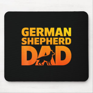 Cooles Deutsches Schäferhund-Design für Männer Jun Mousepad