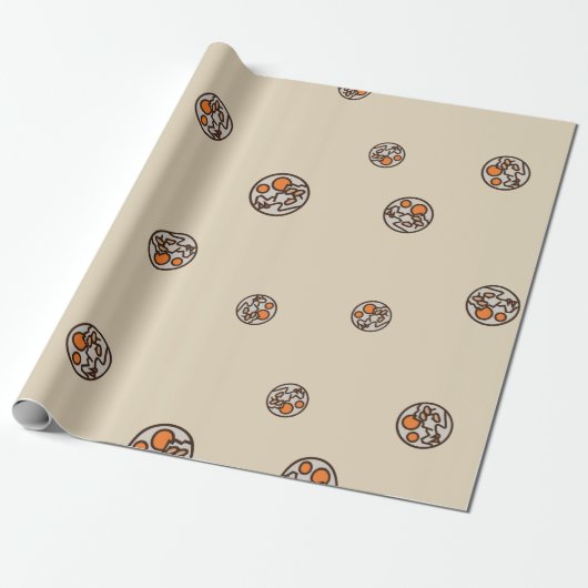 Cooles dezentrales und kryptowährendes Münzzeichen Geschenkpapier (Ungerollt)
