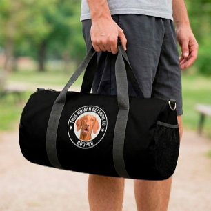 Cooles "Dieser Mensch gehört meinem Haustier" indi Duffle Bag