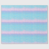 Cooles digitales Vaporwave Poolcore Pink Blue Must Geschenkpapier (Flach)