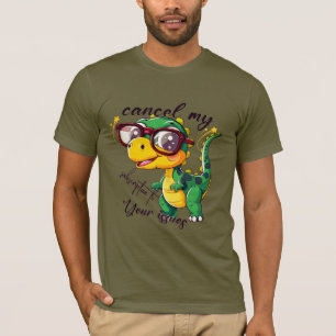 Cooles Dino-Einstellung T-Shirt