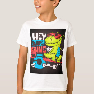 Cooles Dino Skate T-Shirt I Tierisches Shirt von U