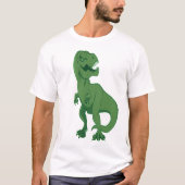 Cooles Dinosaurier-T-Shirt | T-Rex Dino Graphic T T-Shirt (Vorderseite)