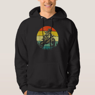 Cooles Dirt Bike Männer Motocross Vintage Motorräd Hoodie