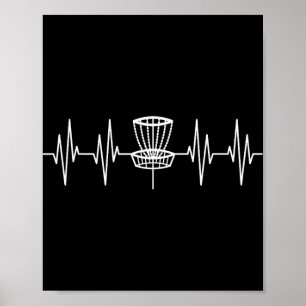 Cooles Disc-Golf-Design für Männer Frauen Disc-Gol Poster