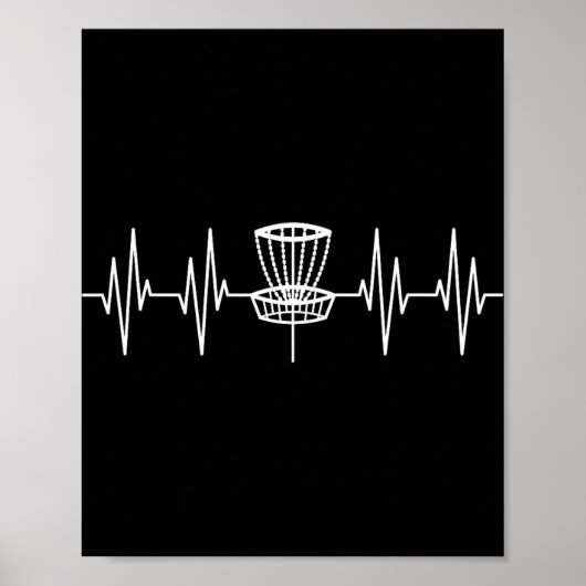Cooles Disc-Golf-Design für Männer Frauen Disc-Gol Poster (Vorne)