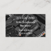 Cooles Doppelseitiges Auto Visitenkarte (Rückseite)