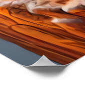 Cooles Dörfchen Gingerbrot | Art der AI Poster (Ecke)