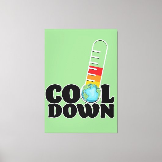 Cooles Down Leinwanddruck (Vorderseite)
