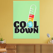 Cooles Down Leinwanddruck (Insitu (Wohnzimmer))