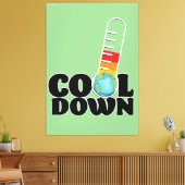 Cooles Down Leinwanddruck (Insitu (Wohnzimmer))