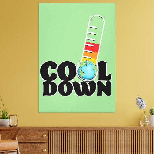 Cooles Down Leinwanddruck (Insitu (Wohnzimmer))