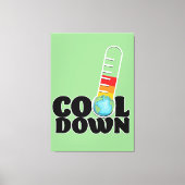 Cooles Down Leinwanddruck (Vorderseite)