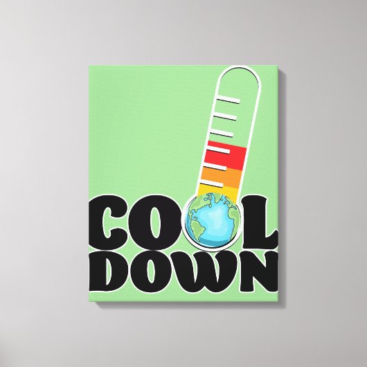 Cooles Down Leinwanddruck (Vorderseite)