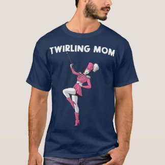 Cooles Drehverhalten für die Mama Mutter Baton wir T-Shirt