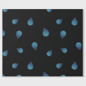 Cooles Dropil Kryptowährungszeichen Geschenkpapier (Flach)