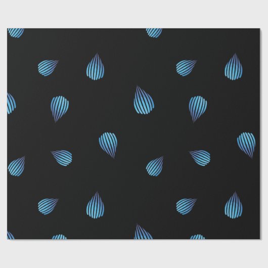 Cooles Dropil Kryptowährungszeichen Geschenkpapier (Flach)