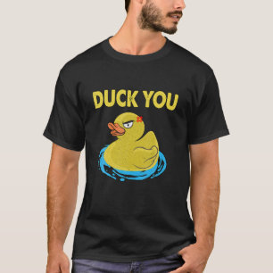Cooles Duck You Ente Off, Ente T-Shirt
