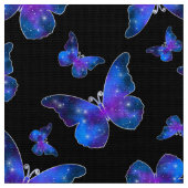 cooles, dunkelblaues Muster Stoff (Nahaufnahme)