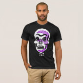 Cooles Dunkles Schädel T-Shirt (Vorne ganz)