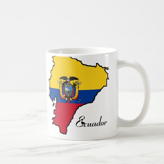 Cooles Ecuador Kaffeetasse (Rechts)