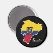 Cooles Ecuador Magnet (Vorderseite/Rückseite)