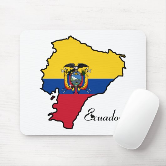 Cooles Ecuador Mousepad (Mit Mouse)