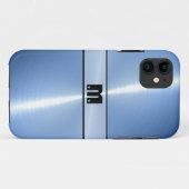 Cooles Edelstahlmetall 12 Case-Mate iPhone Hülle (Rückseite (Horizontal))
