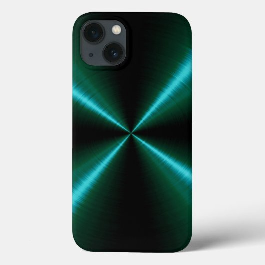 Cooles Edelstahlmetall 2 Case-Mate iPhone Hülle (Rückseite)