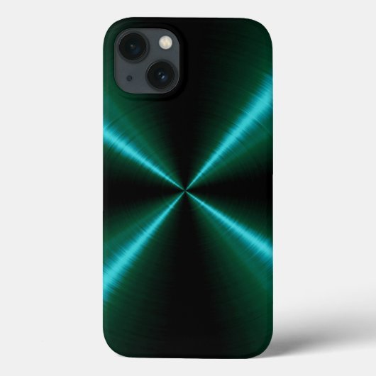 Cooles Edelstahlmetall 2 Case-Mate iPhone Hülle (Rückseite)