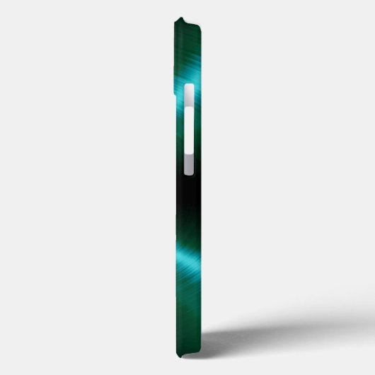 Cooles Edelstahlmetall 2 Case-Mate iPhone Hülle (Rückseite / Links)