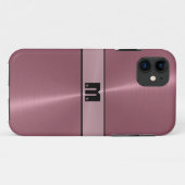 Cooles Edelstahlmetall 5 Case-Mate iPhone Hülle (Rückseite (Horizontal))