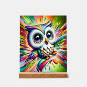 Cooles Ei Acrylschild (Vorderseite)