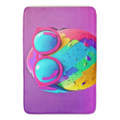 Cooles Ei Badematte (Vorderseite Vertikal)