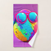 Cooles Ei Badhandtuch Set (Handtuch)