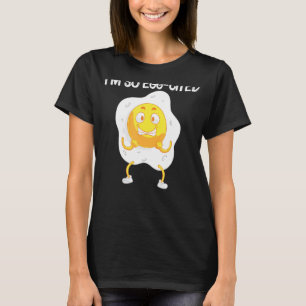 Cooles Ei für Männer - gebratenes, gebackenes Prot T-Shirt