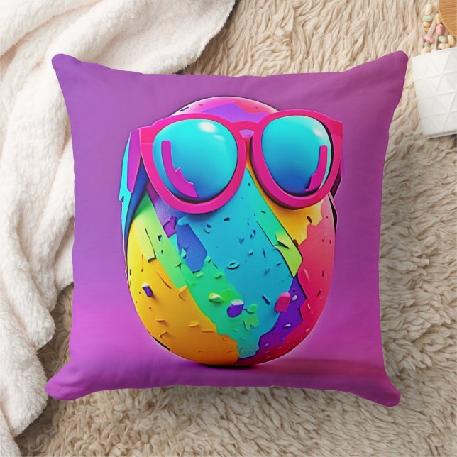 Cooles Ei Kissen (Decke)