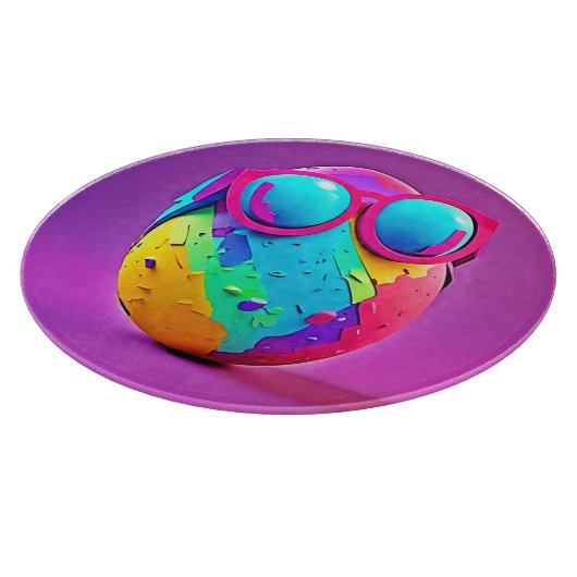 Cooles Ei Schneidebrett (Ecke)