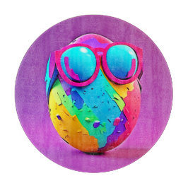 Cooles Ei Schneidebrett