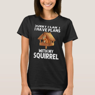 Cooles Eichhörnchen für Männer Chipmunk Zookeeper  T-Shirt